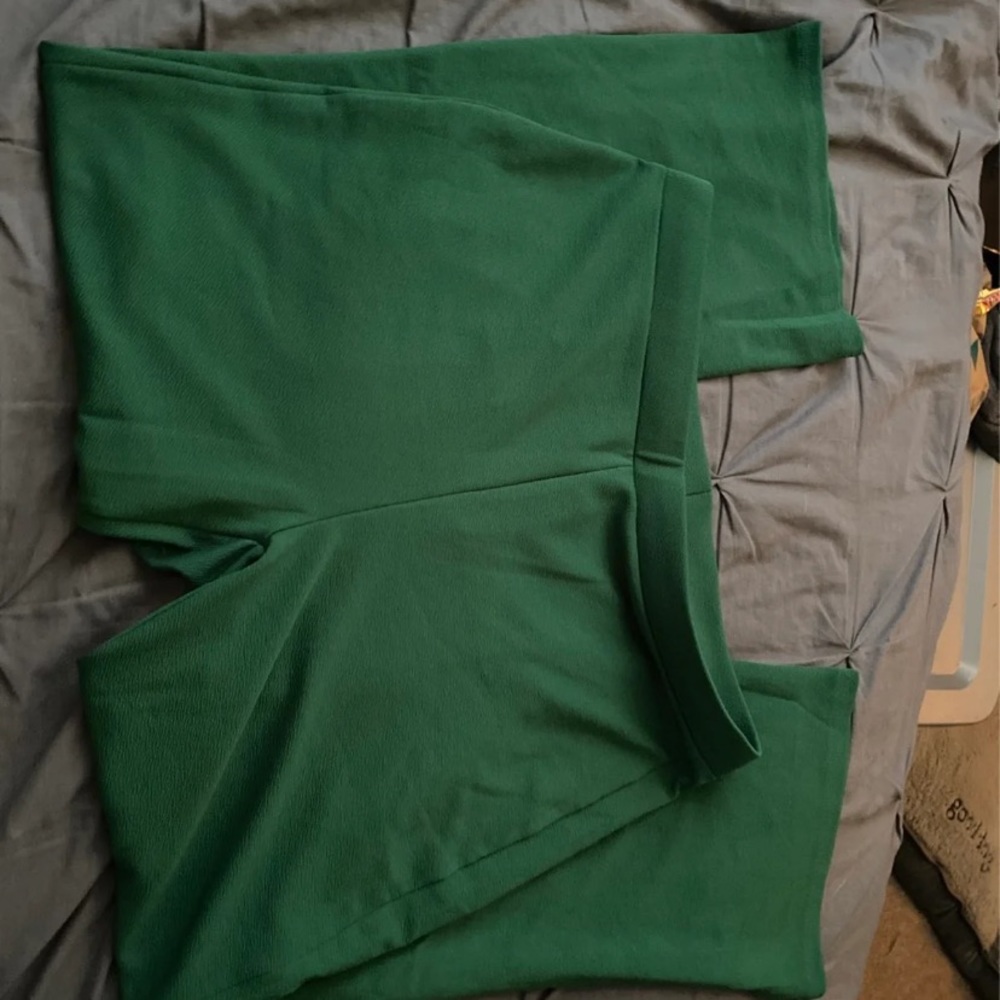 Dark Green Dress Pants